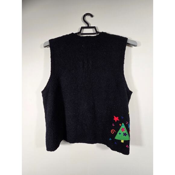 Marisa Christina Classic Christmas Collection 1999 Sweater Vest Sz L XL Vintage - Picture 5 of 7